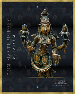 Lakshmi - Panchaloha Bronze Icon - 15" Standing - Masterpieces Collection
