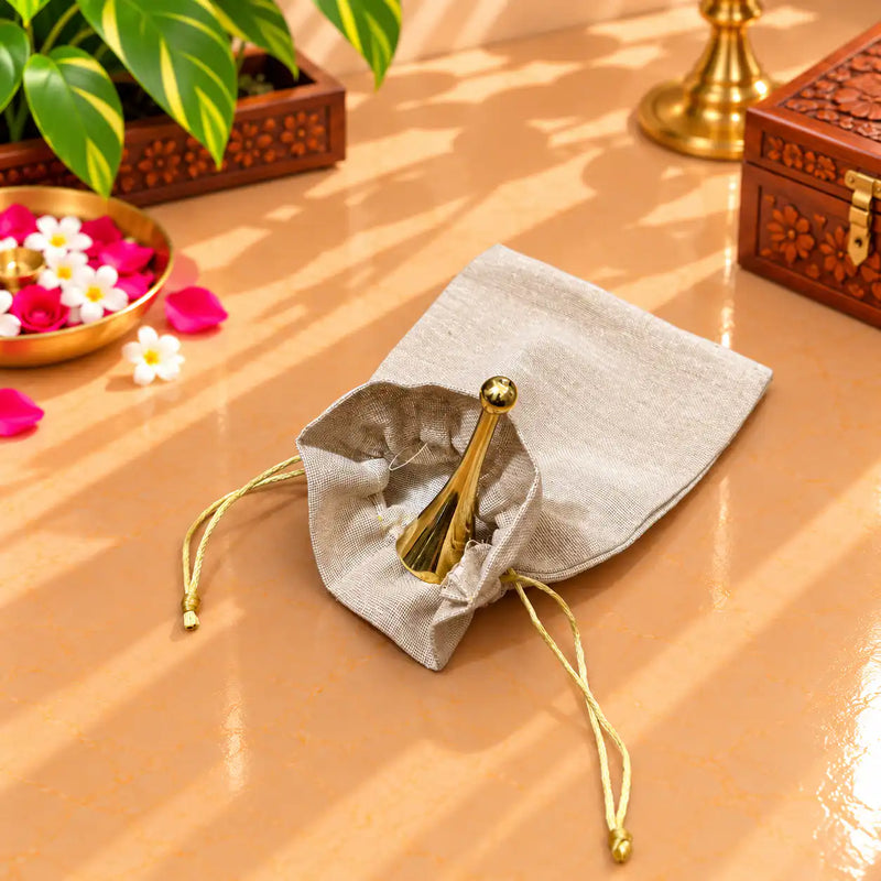 Brass Pooja Potli Gift Hamper: Bulk Corporate Gifting