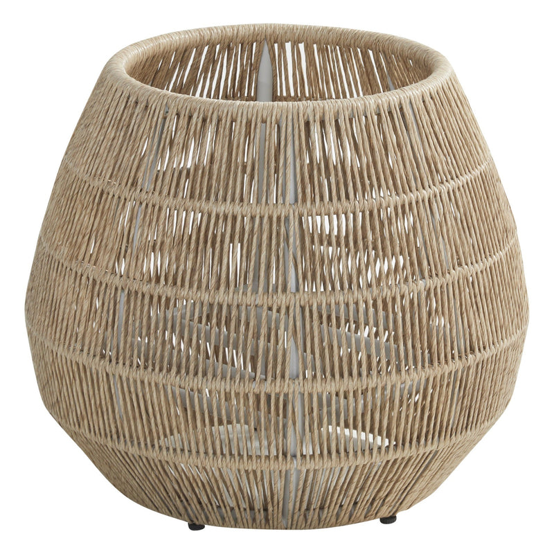 Lenki Outdoor Planters For Garden , Balcony (Tan) Braided & Rope