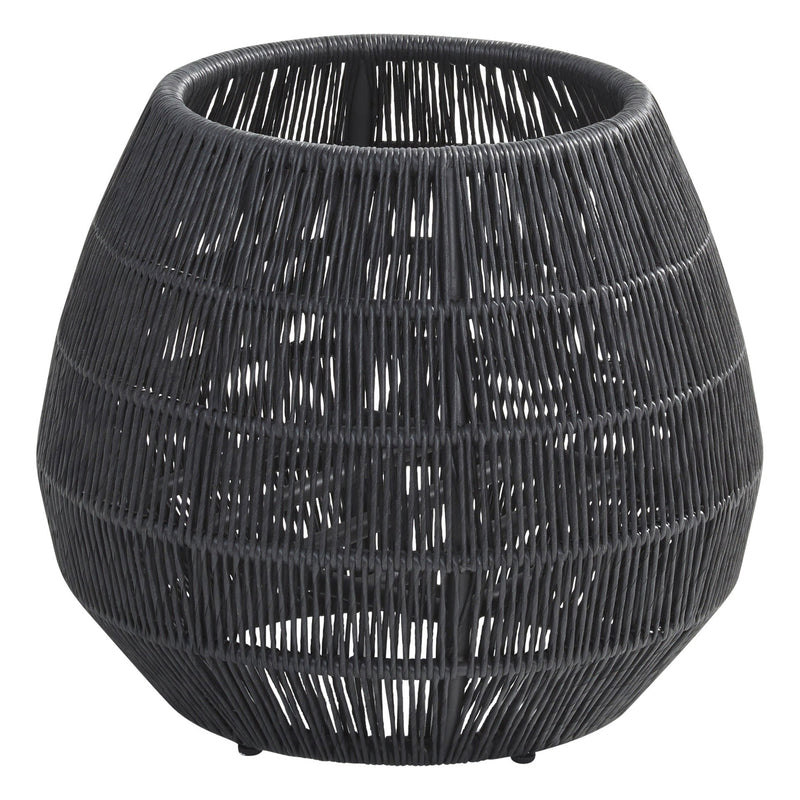 Zende Outdoor Planters For Garden , Balcony (Black) Braided & Rope