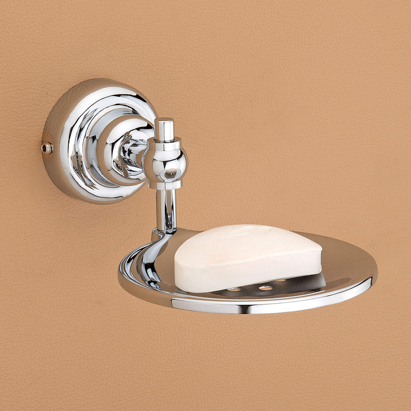Plantex SS - 304 Grade Bathroom Accessories Set/Bathroom Hanger for Towel/Towel Bar/Napkin Ring/Tumbler Holder/Soap Dish/Robe Hook (Skyllo - Pack of 10)-5