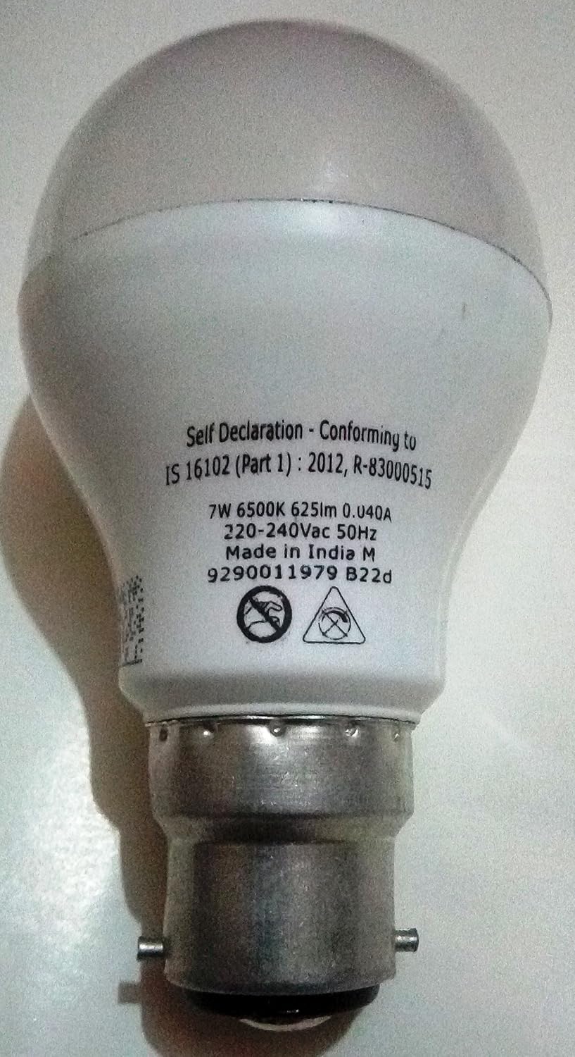Philips 7W LED Bulb ( White & Pack Of 3 )