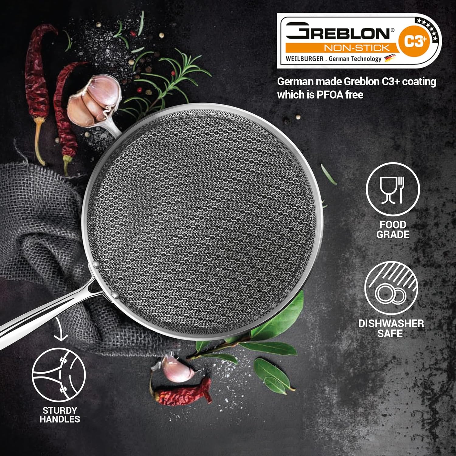 Hexatech 4 Pcs Set (Procook by Milton)