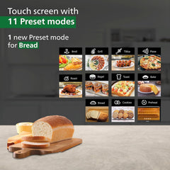 Philips HD6977/00 55 Litre Digital Oven Toaster Grill, 2000W, with Opti Temp Technology, Temperature control