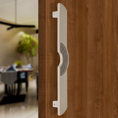 Plantex Ultron Door Handle/15 Inch Main Door Handle/Pull Push Door Handle/3 Years Warranty Pack of 1 (316,Satin and Grey Finish)-6