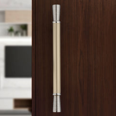 Plantex Door Handle for Main Door/14 Inch Main Door Handle/Pull-Push Handle for Home/Office/Hotel - Pack of 1 Satin White - Chrome Finish (3 Years Warranty)-5