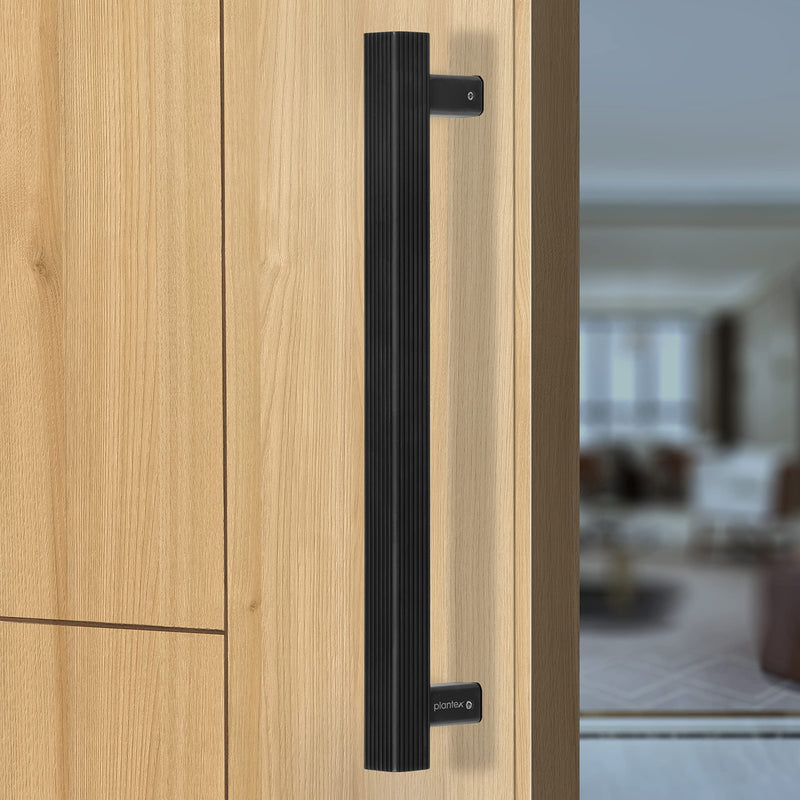 Plantex Heavy Duty Door Handle/Door & Home Decor/14-inches Main Door Handle/Door Pull Push Handle/3 Years Warranty Pack of 1 (236-Black Finish)-6