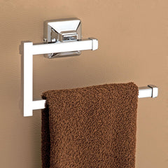 Plantex 304 Grade Stainless Steel Bathroom Accessories Set of 3 - Towel Hanger/Napking Holder/Soap Holder for Bathroom - Squaro (Chrome)-6