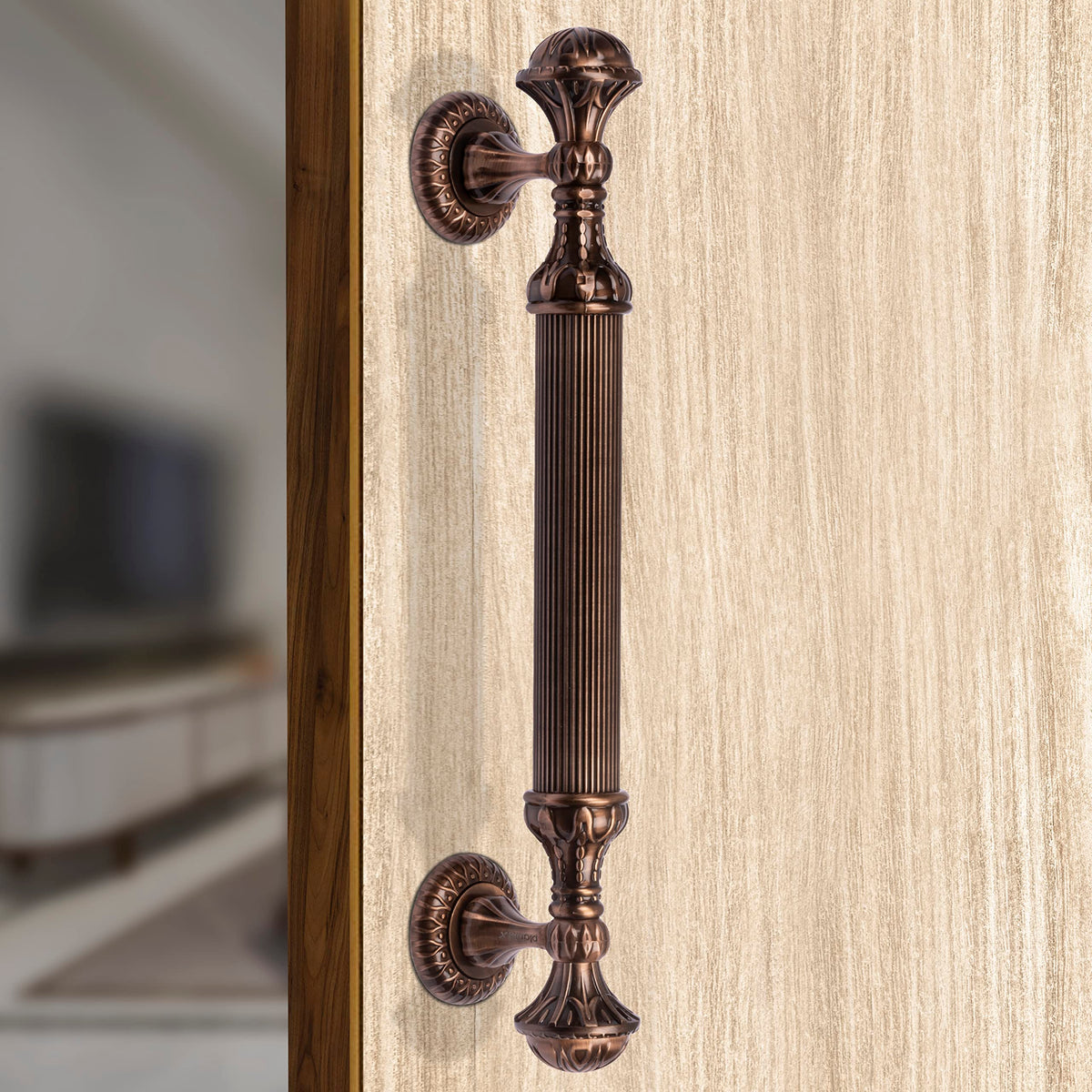 Plantex Heavy Duty Main Door Handle/Door Handle For Main Door/Main Door Handle 15-Inches/PPull Handle - Pack Of 1 (320-Copper Antique Finish) - 3 Years Warranty-6