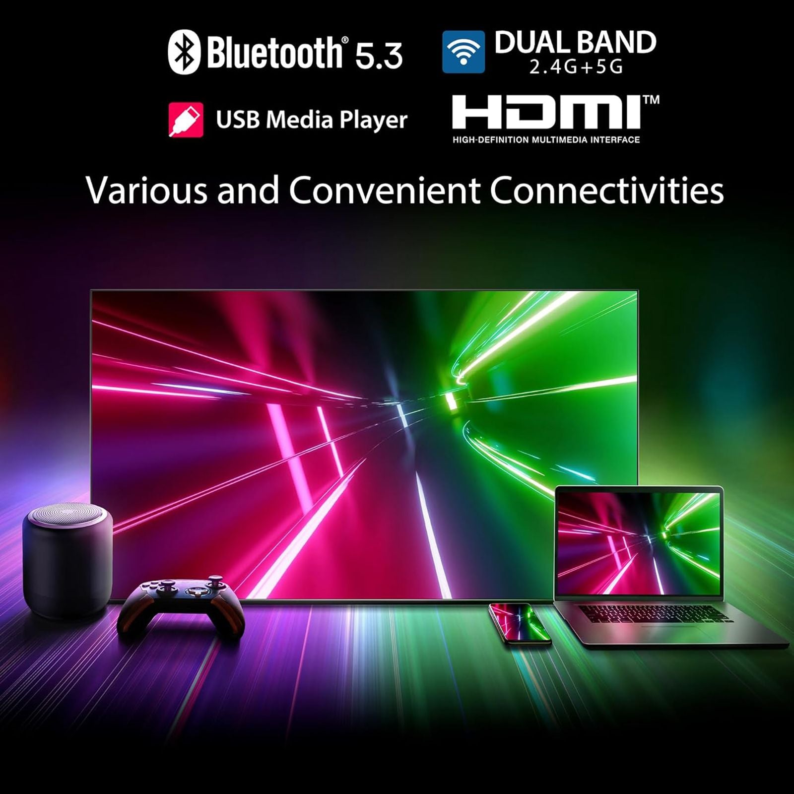 TOSHIBA C350NP 127 cm (50 inch) 4K Ultra HD LED Google TV with Regza Engine 4K (2024 model)