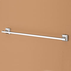 Plantex 304 Grade Stainless Steel Bathroom Accessories Set of 3 - Towel Hanger/Napking Holder/Soap Holder for Bathroom - Squaro (Chrome)-3