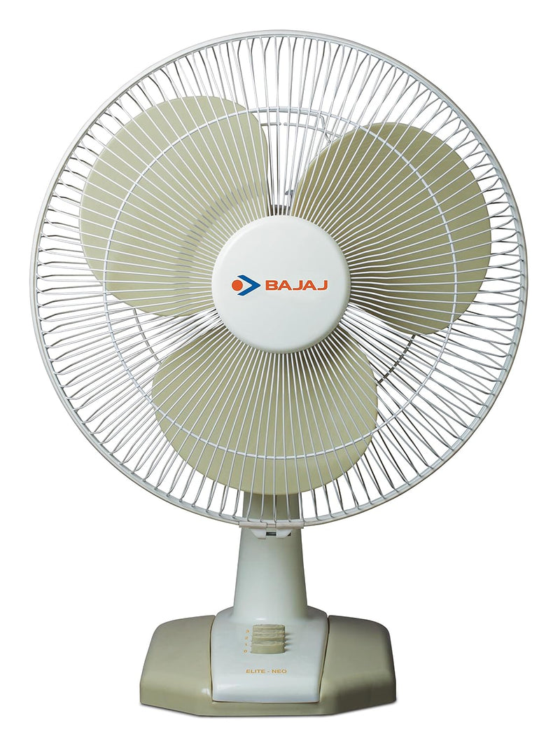 Bajaj Elite-Neo 400mm Table Fan (Ivory Mushroom)-1