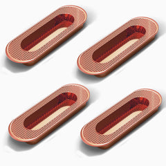 Plantex Sliding Door Handle/Concealed Handle for Sliding Door/96mm Concealed Handle for Wardrobe/Kitchen Cabinet - Pack of 4 (Rose Gold) (Model APS-DTC-3770)-1