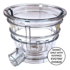 Kuvings Original Accessory - Sorbet Strainer, Compatible only with EVO700, EVO810, EVO820 Cold Press Juicer, Make Delicious Sorbet any like Mango, Strawberry, Blueberry, Kiwi etc.