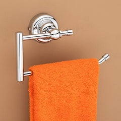 Plantex SS - 304 Grade Bathroom Accessories Set/Bathroom Hanger for Towel/Towel Bar/Napkin Ring/Tumbler Holder/Soap Dish/Robe Hook (Skyllo - Pack of 10)-4