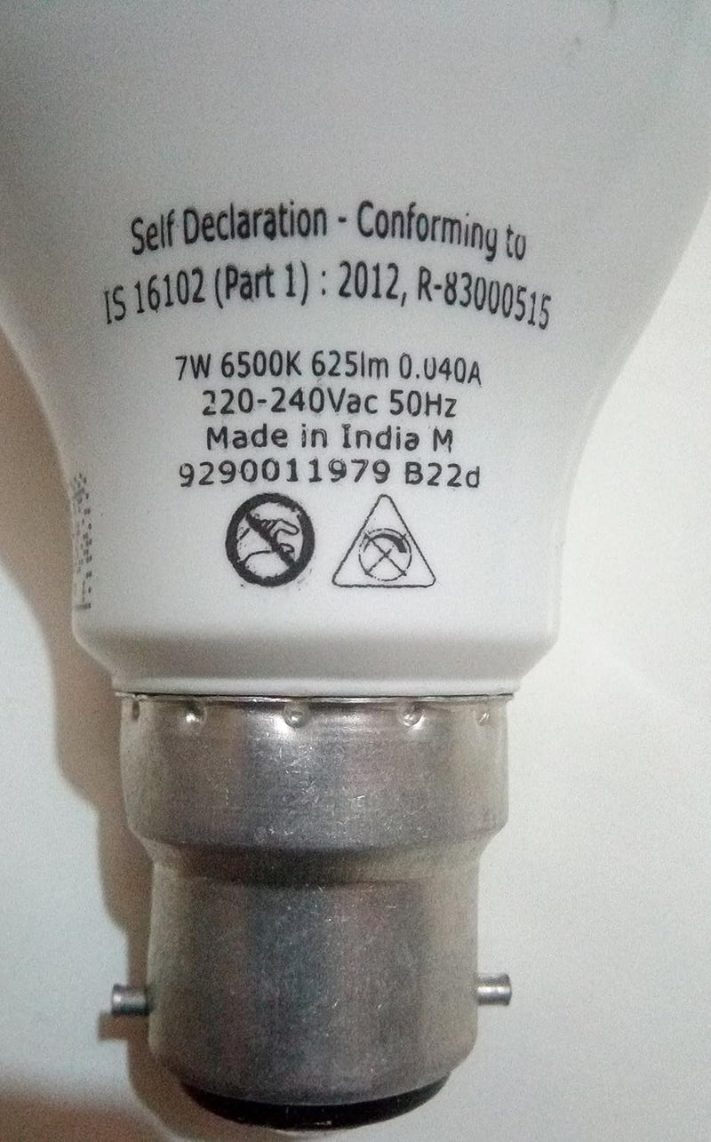 Philips 7W LED Bulb ( White & Pack Of 3 )