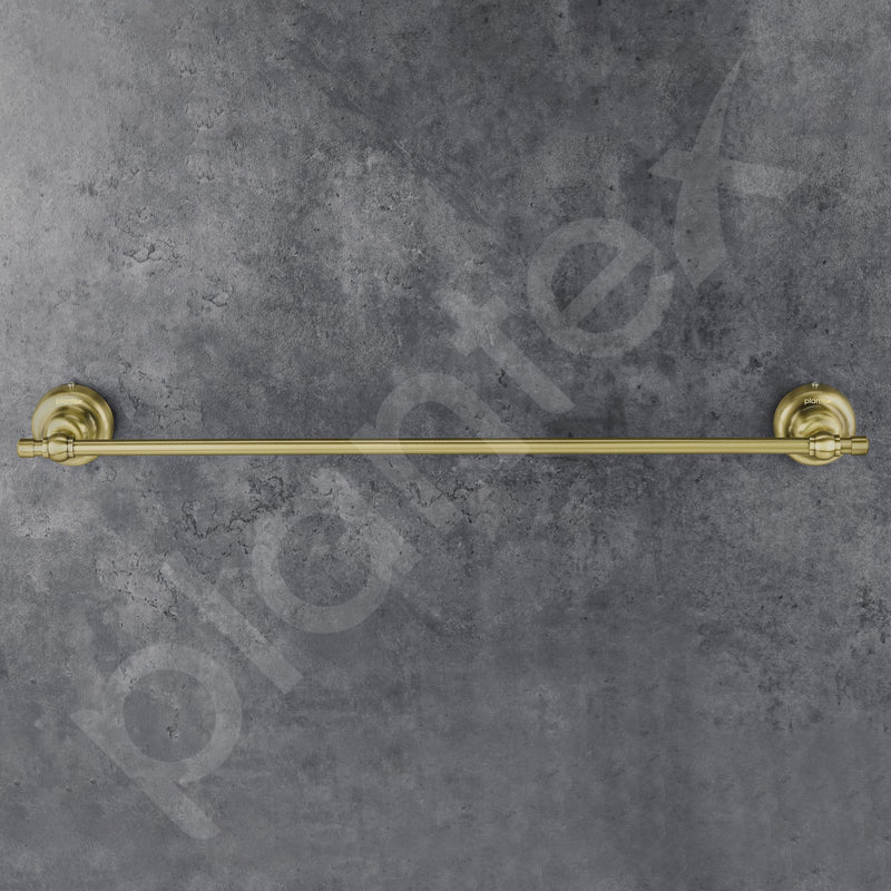 Plantex 304 Grade Stainless Steel Bathroom Accessories Set of 3 - Towel Hanger/Napking Holder/Soap Holder for Bathroom - Skyllo (Brass Antique)-3