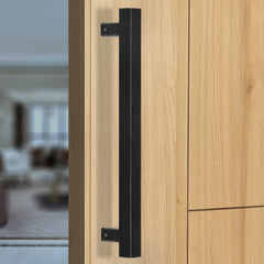Plantex Heavy Duty Door Handle/Door & Home Decor/14-inches Main Door Handle/Door Pull Push Handle/3 Years Warranty Pack of 1 (236-Black Finish)-1