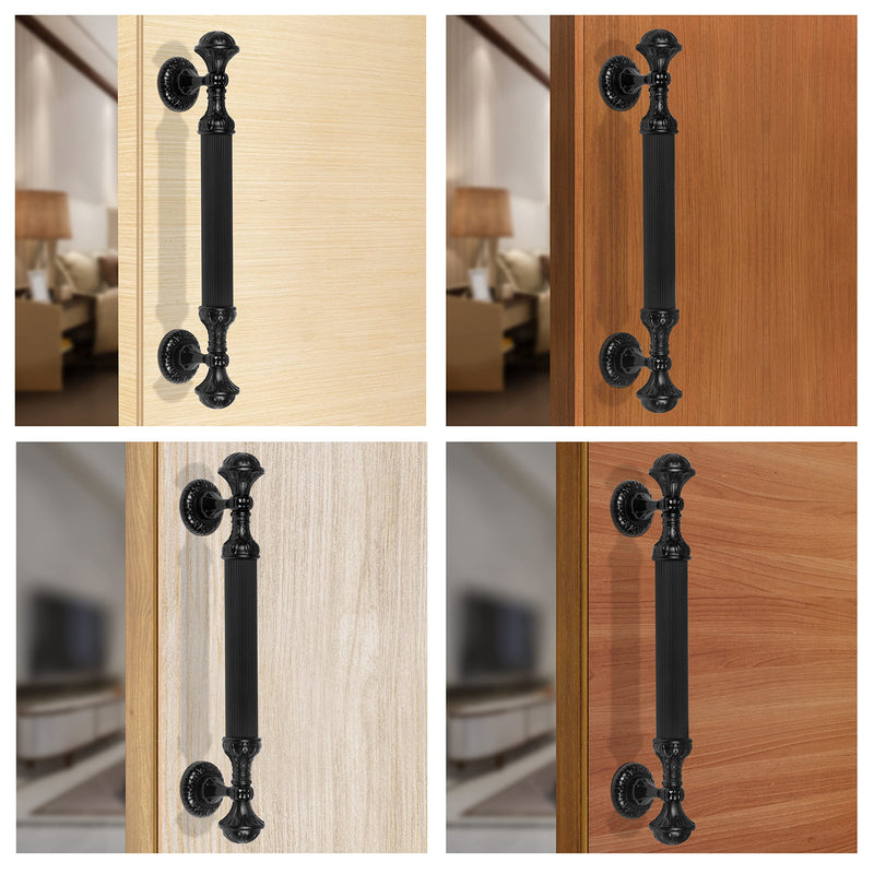 Plantex Heavy Duty Main Door Handle/Door Handle for Main Door/15-Inches Main Door Handle/Pull Handle - Pack of 1 (320-Black Finish) - 3 Years Warranty-4