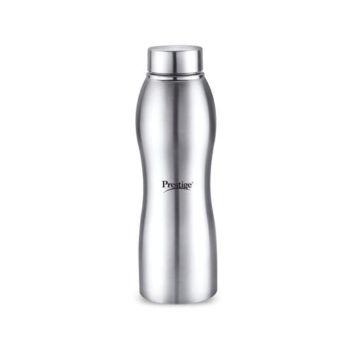 Prestige Single Walled Stainless Steel Water Bottle Splash Curve