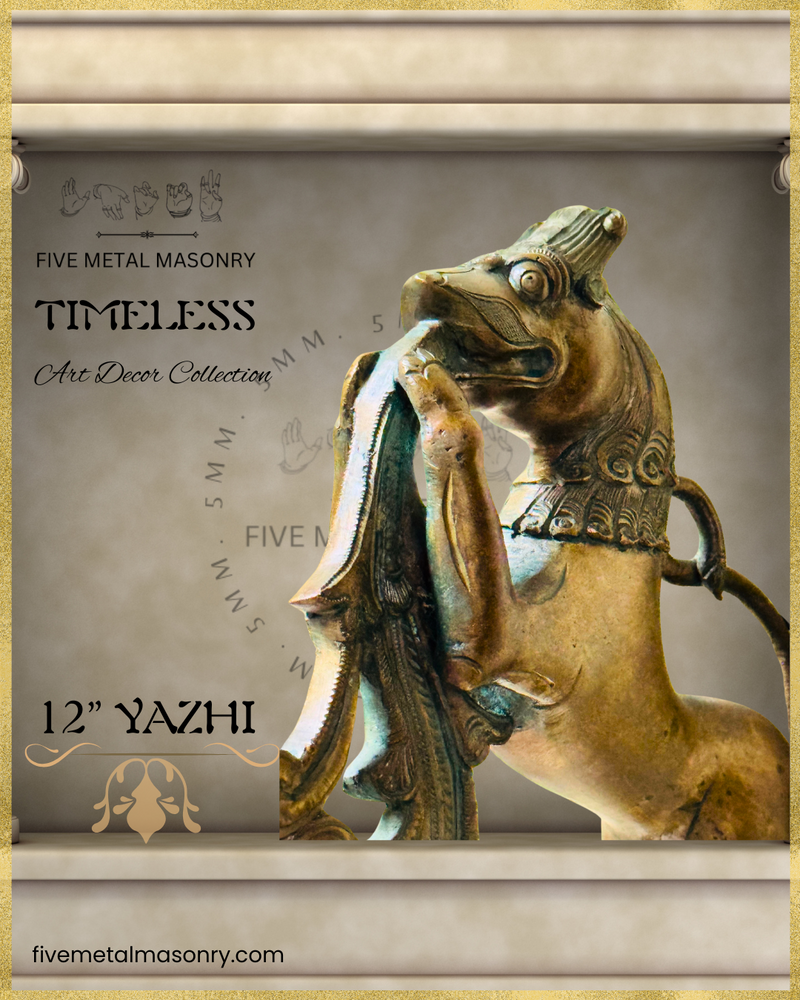 Yazhi Panchaloha Bronze Icon - 12"- Timeless Collection | Made to Order