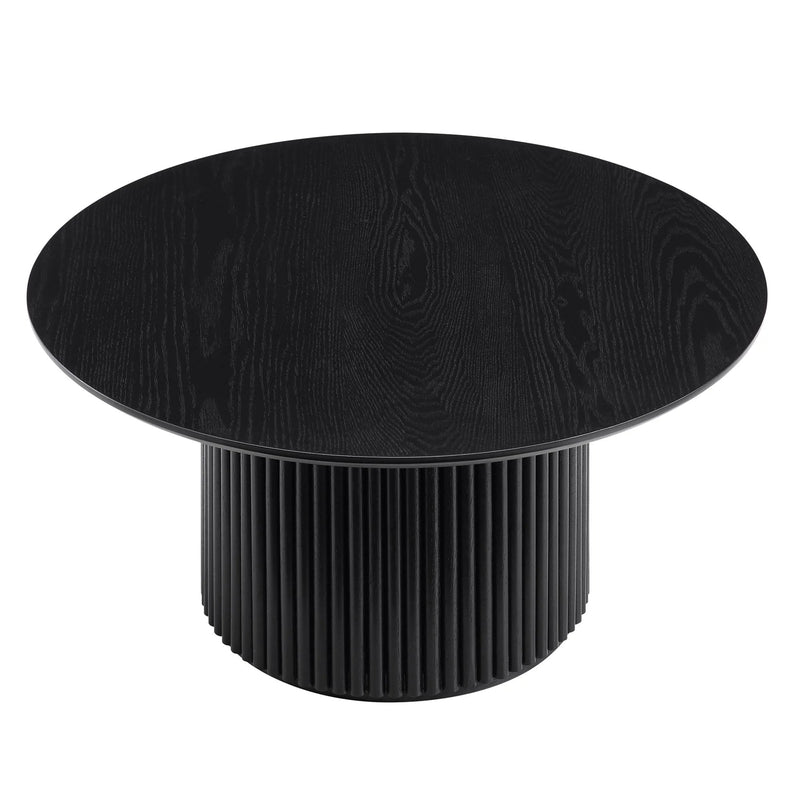 Wynmist Round Solidwood Pedestal Coffee Table