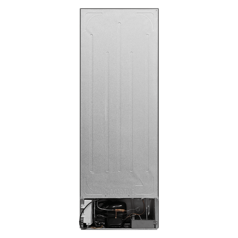 Haier 237 Litres 2 Star Frost Free Double Door Bottom Mount Convertible Refrigerator with Turbo Icing (HRB-2872IBMS-P, Moon Silver)