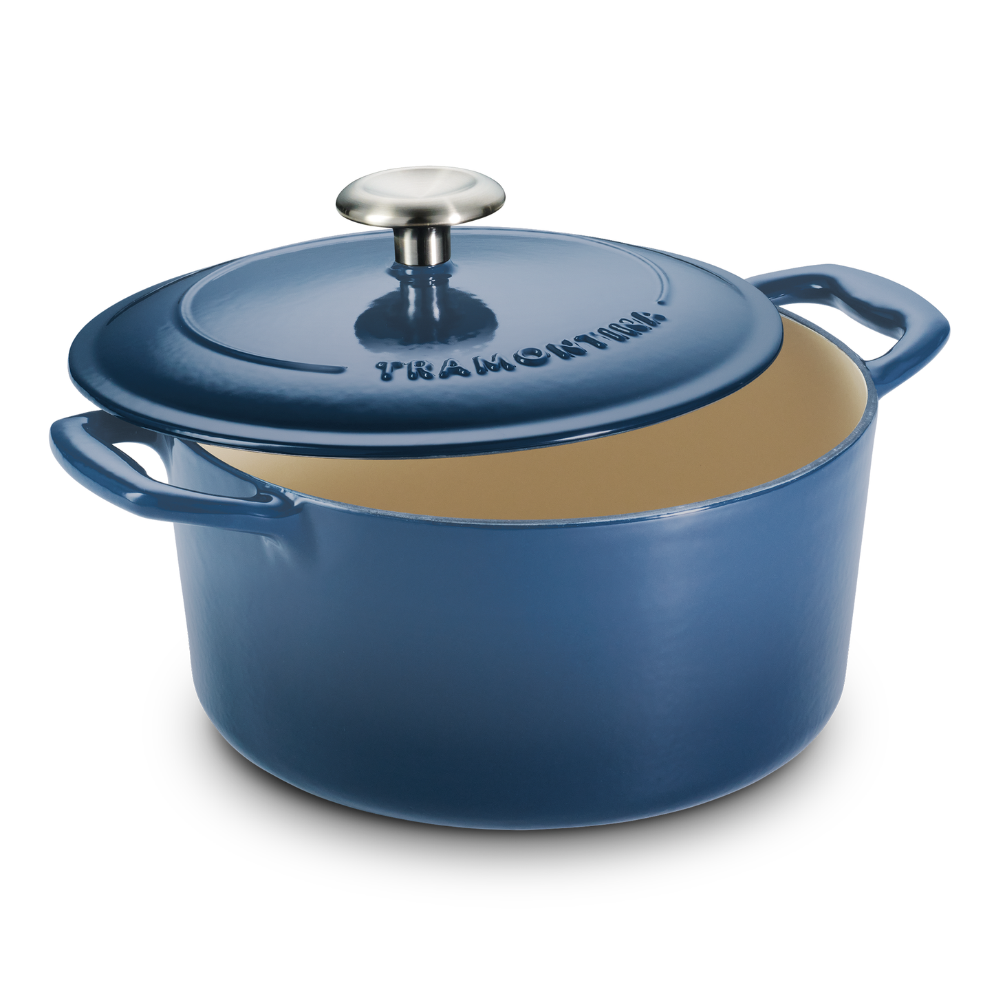 Bestow Enameled Cast Iron Covered Round Dutch Oven 3.3 Litre MB