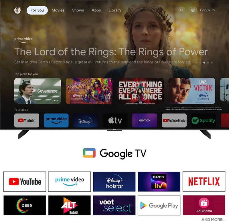 TCL 248 cm (98 inch) Ultra HD (4K) LED Smart Google TV with Dolby Vision IQ and 144Hz VRR with 60W ONKYO Audio System (98P745)-4