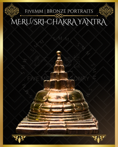 Meru/Yantra Panchaloha Bronze Icon - 2"