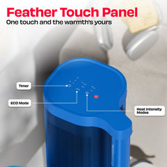 HÖT BAR | 2200W Space Heater with PTC Technology and Feather Touch Panel