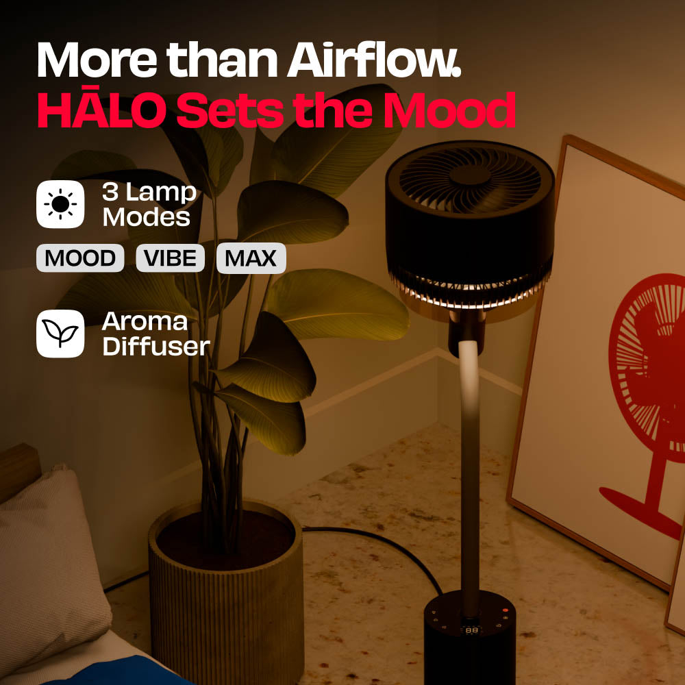 India’s Most Silent Smart 3D Air Circulation Fan with NUUK App | HĀLO [v2 LĪNKD]