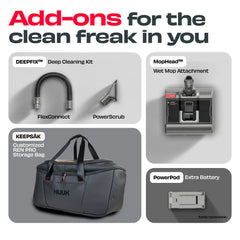REN PRO | 34 kPa Cord-free Vacuum Cleaner with Adaptive Suction Technology