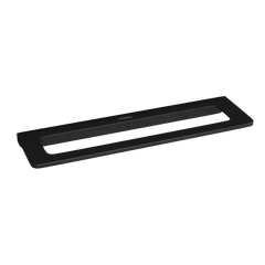 Plantex 20 Inch Acrylic Towel Hanger for Bathroom/Towel Rod for Kitchen/Napkin Holder/Stand/Towel Bar for Bathroom - Pack of 1 (VIB-126, Black)-3