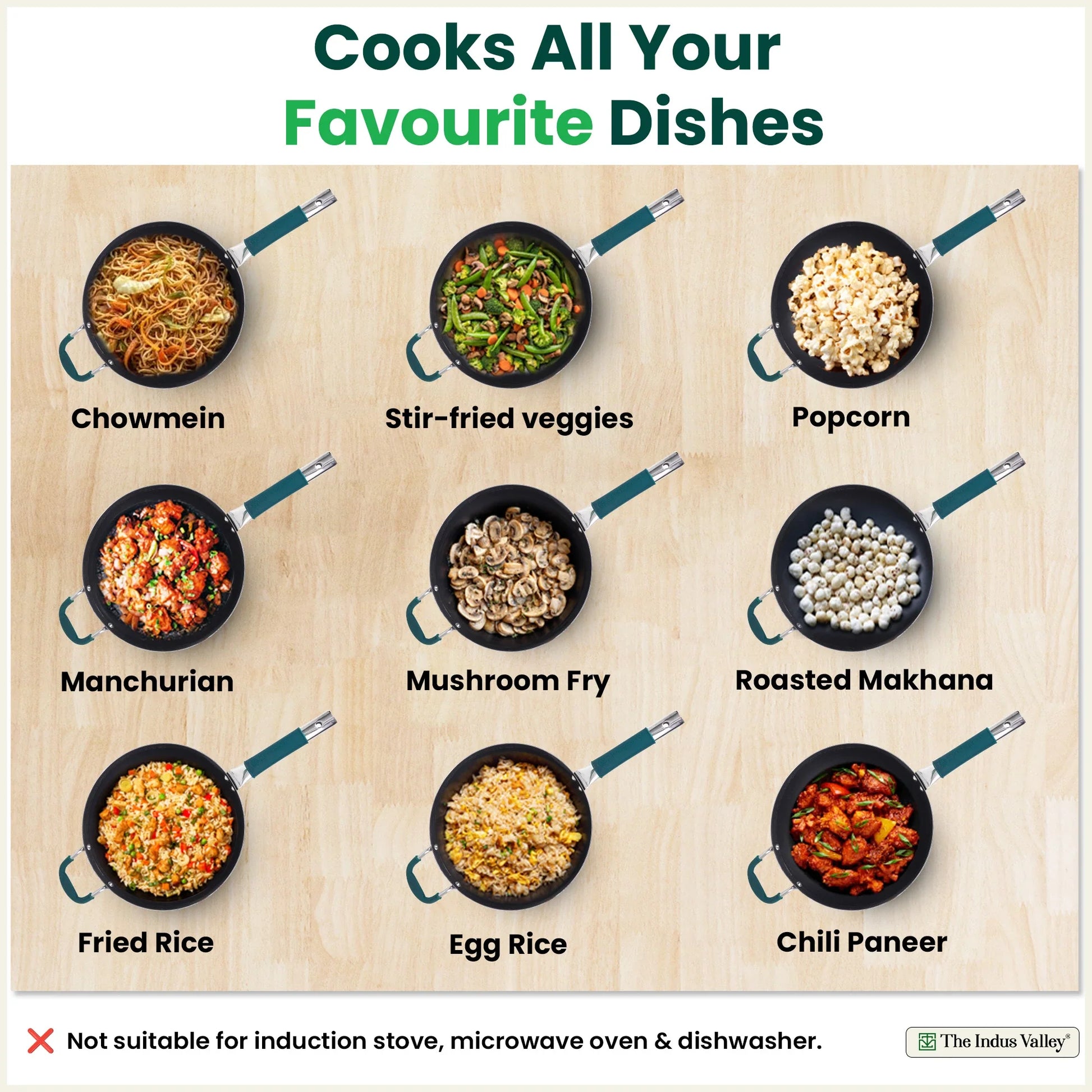 100% Pure Sheet Iron Wok Steel handle with silicone grip & Helper Handle, Toxin-free Sheet Iron, Pre-seasoned, 4L /30 Cm