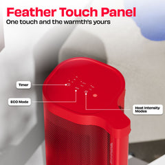 HÖT BAR | 2200W Space Heater with PTC Technology and Feather Touch Panel