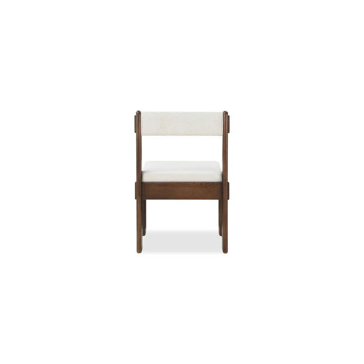 Contemporary Upholstered Dining Chairs – Premium Wooden Frame (Set of 2)