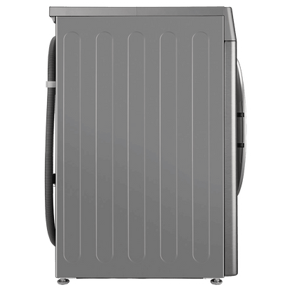 LG 10 kg 5 Star Fully Automatic Front Load Washing Machine (FHP1410Z7P.APSQEIL, Smart Diagnosis, Platinum Silver)