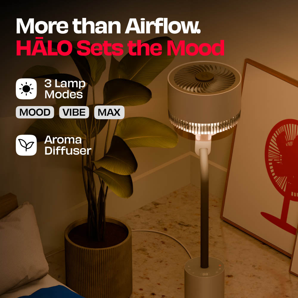 India’s Most Silent Smart 3D Air Circulation Fan with NUUK App | HĀLO [v2 LĪNKD]