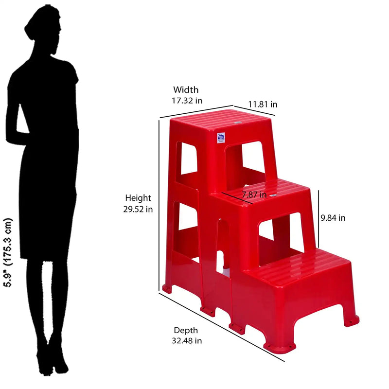 Nilkamal Kick Plastic Step Stool