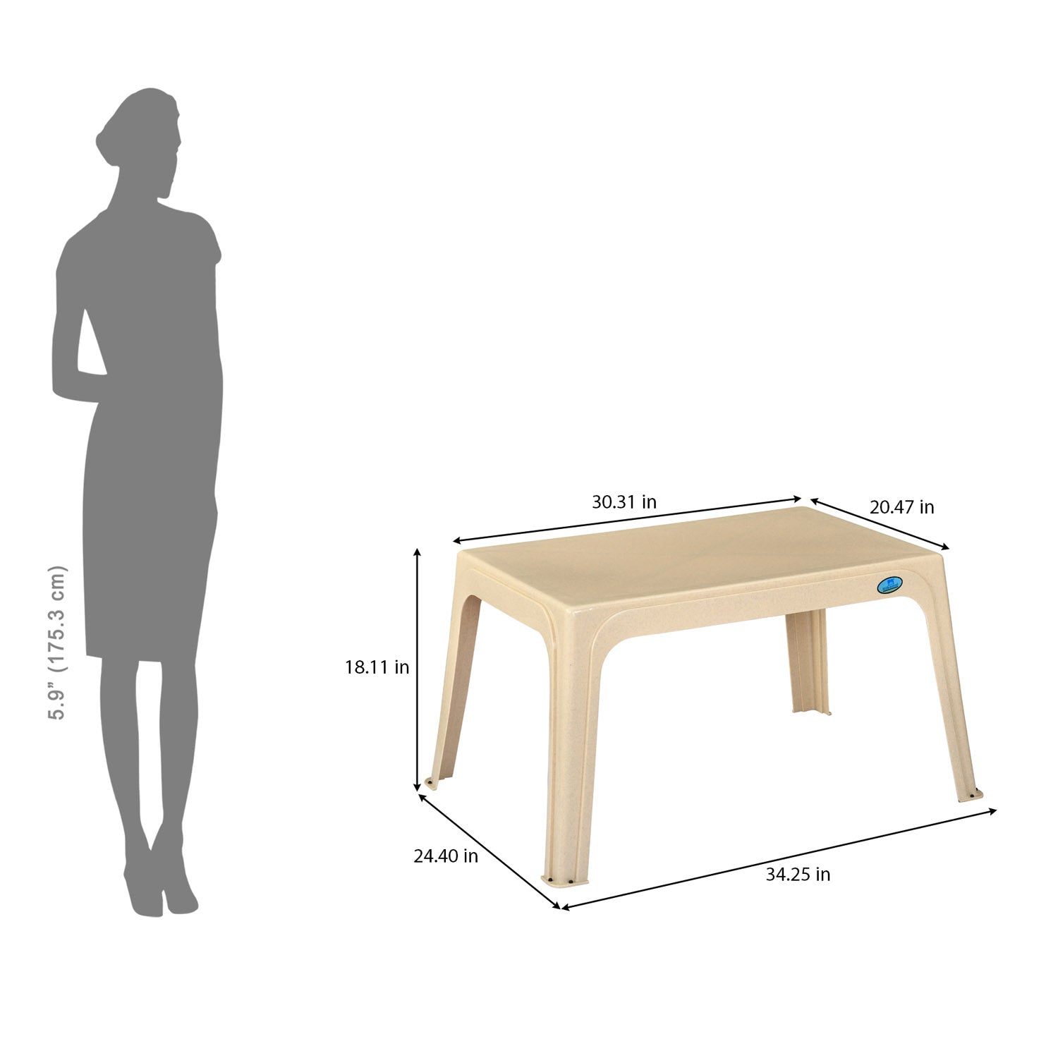 Nilkamal Victor Center Table