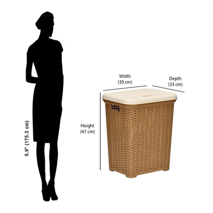Nilkamal Elegance Laundry Basket 35 L