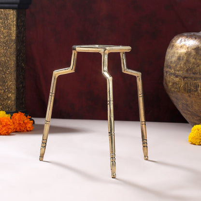 Brass Tipai – Handcrafted Traditional Stand for Pooja & Décor