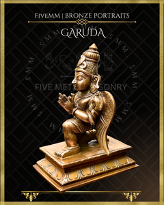 Garuda Panchaloha Bronze Icon - 6.5"