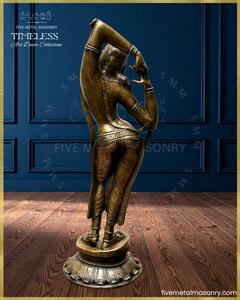 Apsara  Panchaloha Bronze Icon - 22"- Timeless Collection