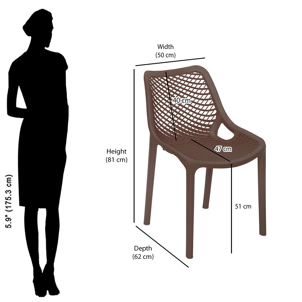 Nilkamal Vento Plastic Chair