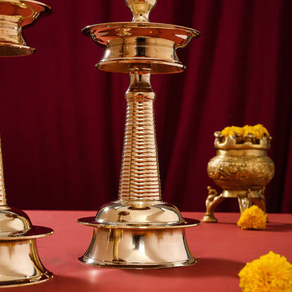 Brass Traditional Samai/Diya Pair