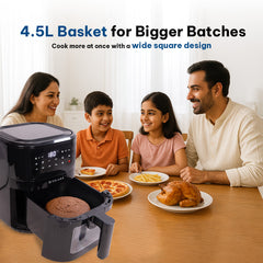 Digital Air Fryer (4.5L) - With See-Through Window