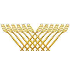 Pure Brass Fork, Shine Finish Design, Kitchenware, Decorative