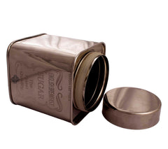 Steel Tea, Coffee & Sugar Container Set, 3 Pieces